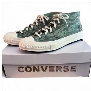 Converse x Undefeated Half Chuck 70 mid Tiger Camo Print Men's 10.5  with Box